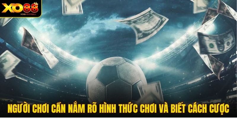 Người chơi cần nắm rõ hình thức chơi và biết cách cược